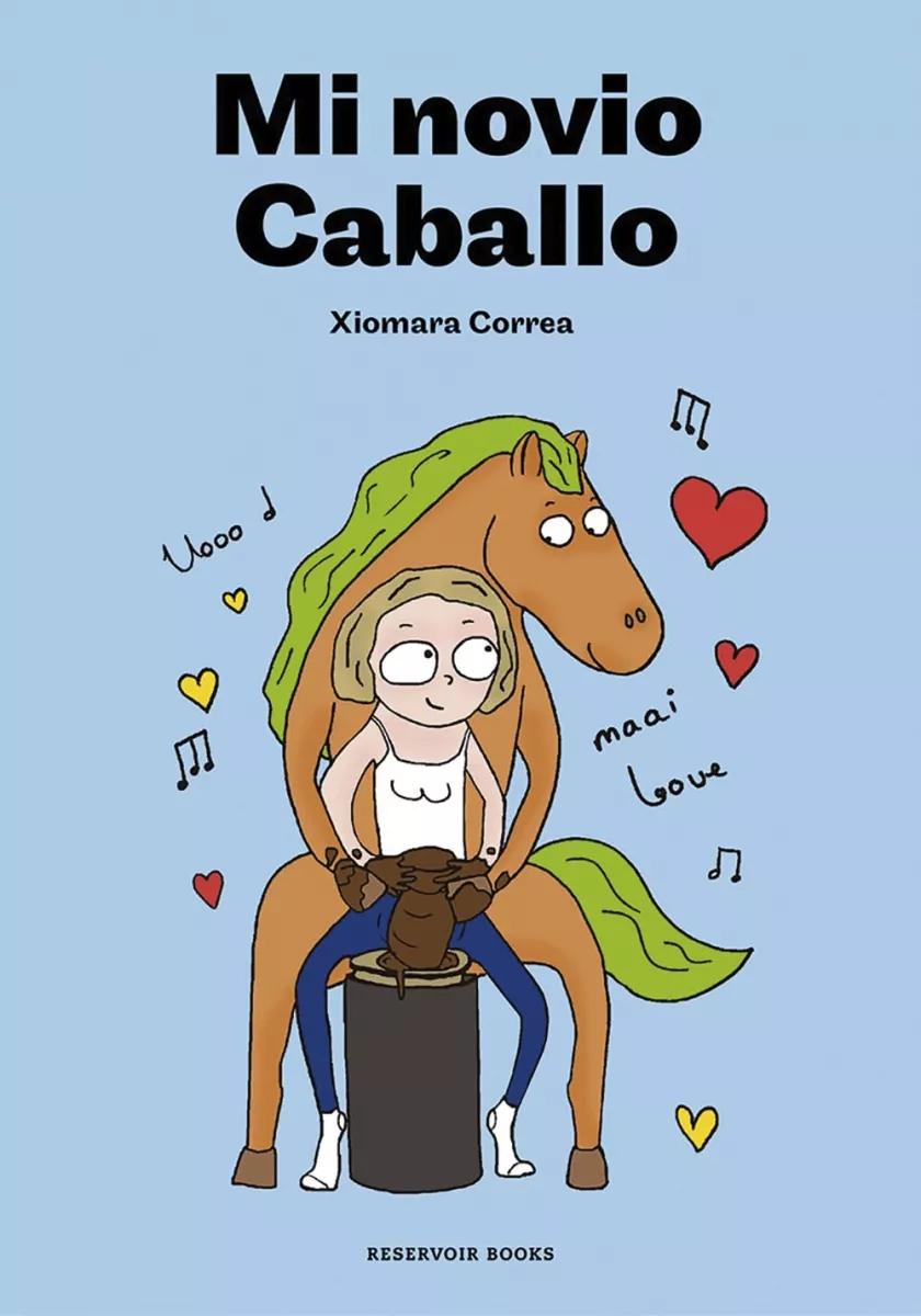Mi novio caballo, portada libro