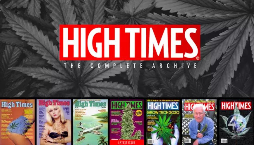 High Times abre su archivo digital a todo el mundo