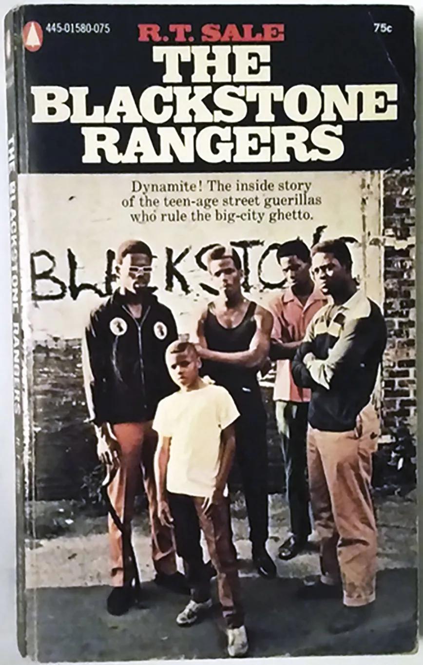 Portada de un libro sobre los Blackstone Rangers.