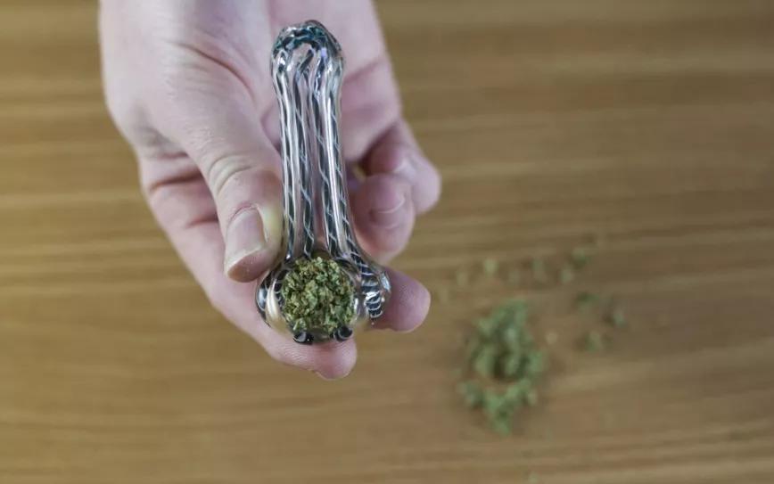 Pipa de Madera Chile para consumir cannabis