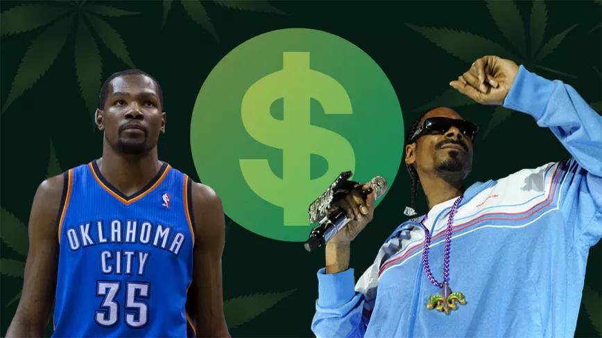 Snoop Dogg y Kevin Durant invierten 35 millones en empresa de marihuana