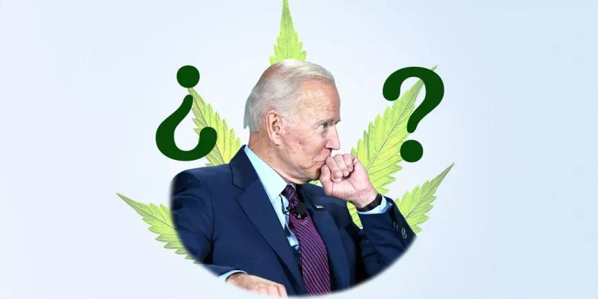 La Secretaria de Prensa de la Casa Blanca no dice si Biden firmaría la legalización del cannabis
