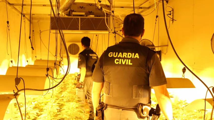 La Guardia Civil ultima el Proyecto MArIA para detectar cultivos de cannabis a través de la red eléctrica