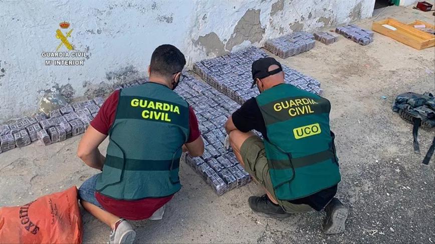 148 guardias civiles han sido detenidos por casos de narcotráfico en la última década