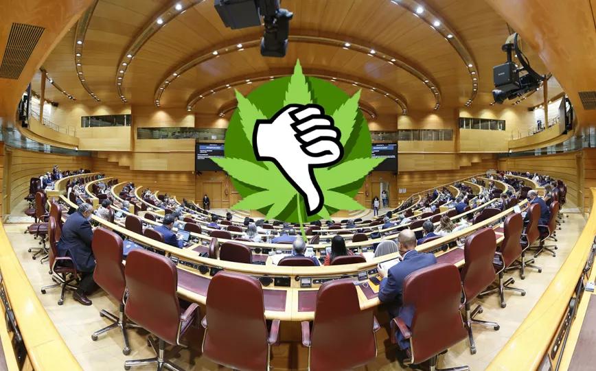 PSOE, PP y VOX rechazan la proposición de ley para regular el autocultivo de cannabis y los clubs en España