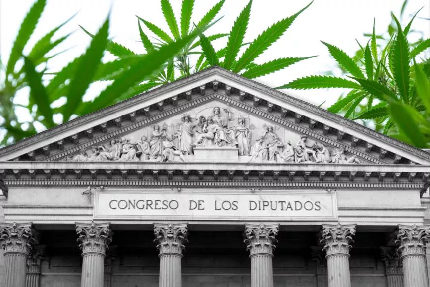 El cannabis ha llegado al Congreso español para quedarse