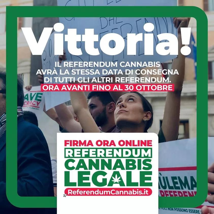 El referéndum italiano sobre el cannabis corre peligro ante la inacción del Gobierno