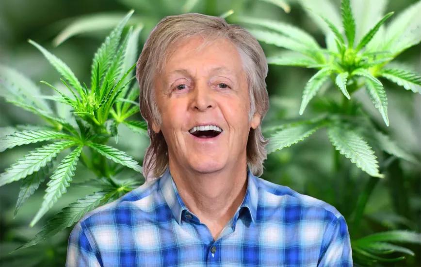 Paul McCartney cultiva cáñamo en su jardín hortícola
