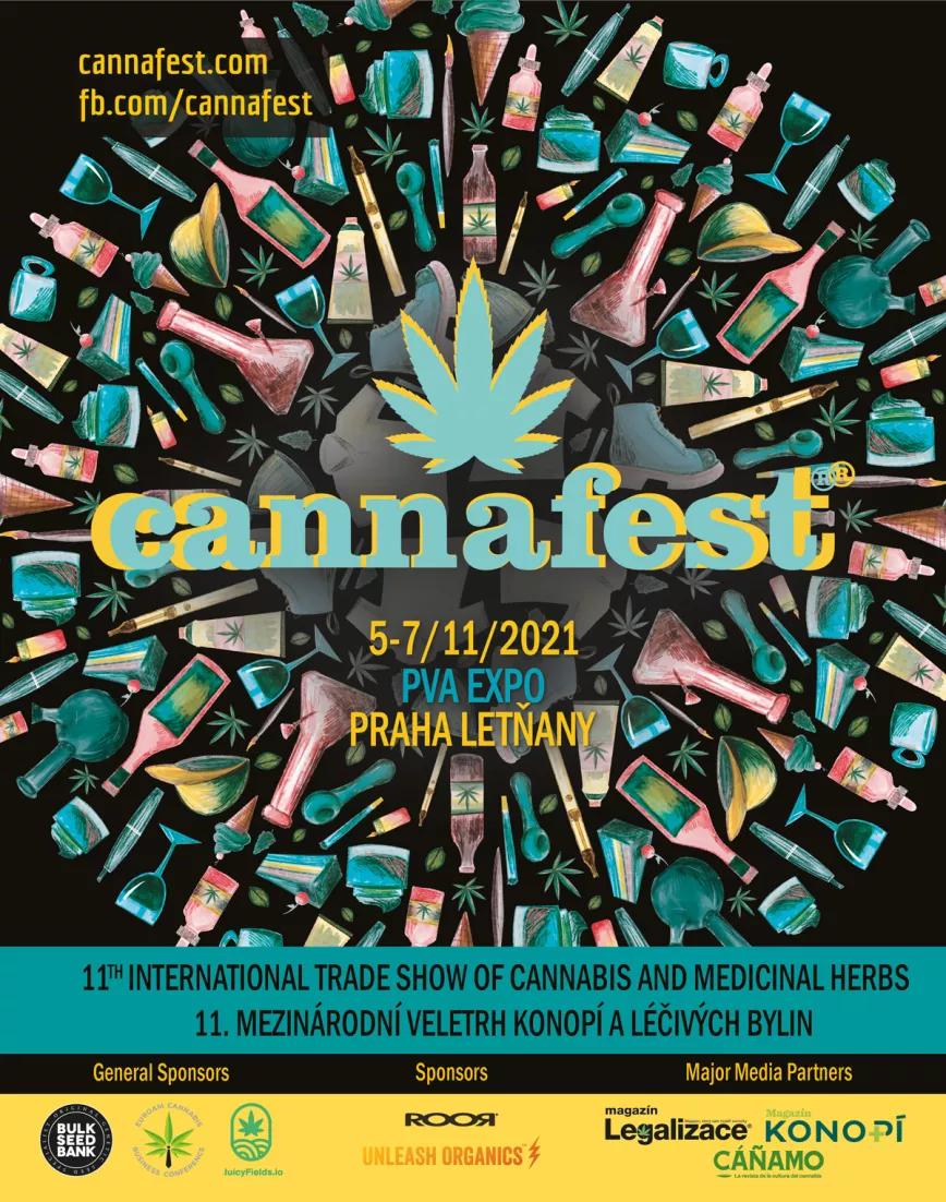 Cannafest 2021 volverá a Praga este noviembre