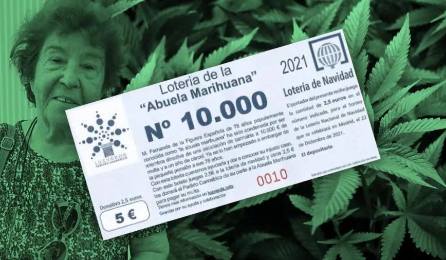 Organizan una lotería benéfica para ayudar a Fernanda de la Figuera a pagar la multa por cultivar cannabis