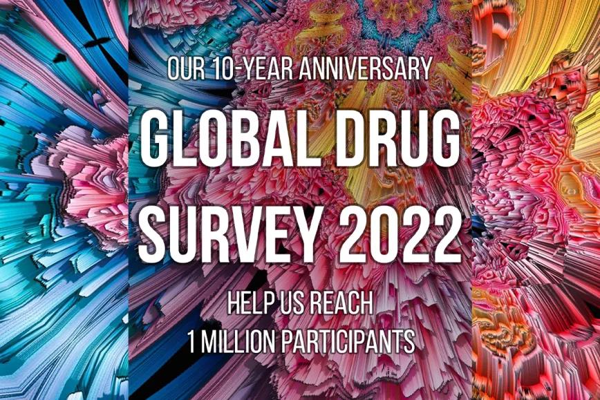 La Encuesta Global sobre Drogas vuelve y cumple una década con la edición 2022