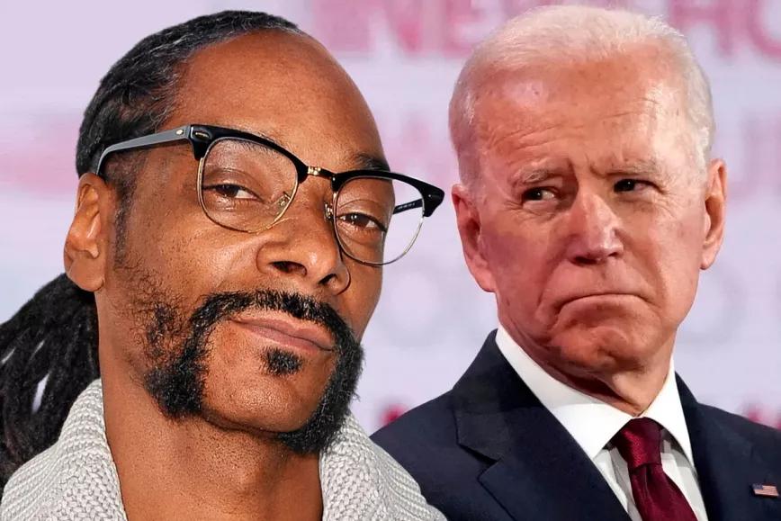 Snoop Dogg se mofa de Joe Biden con una foto de marihuana
