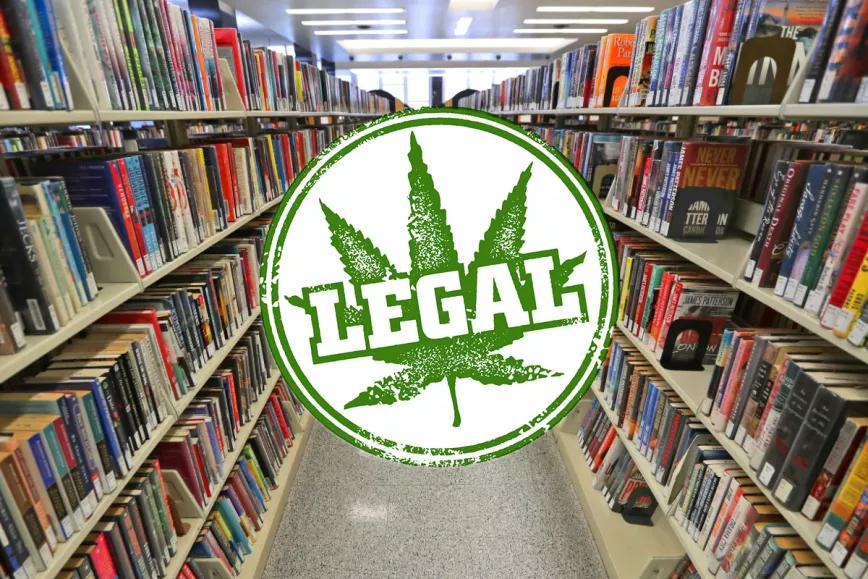 Las bibliotecas estadounidenses podrían aprovecharse de la legalización del cannabis 