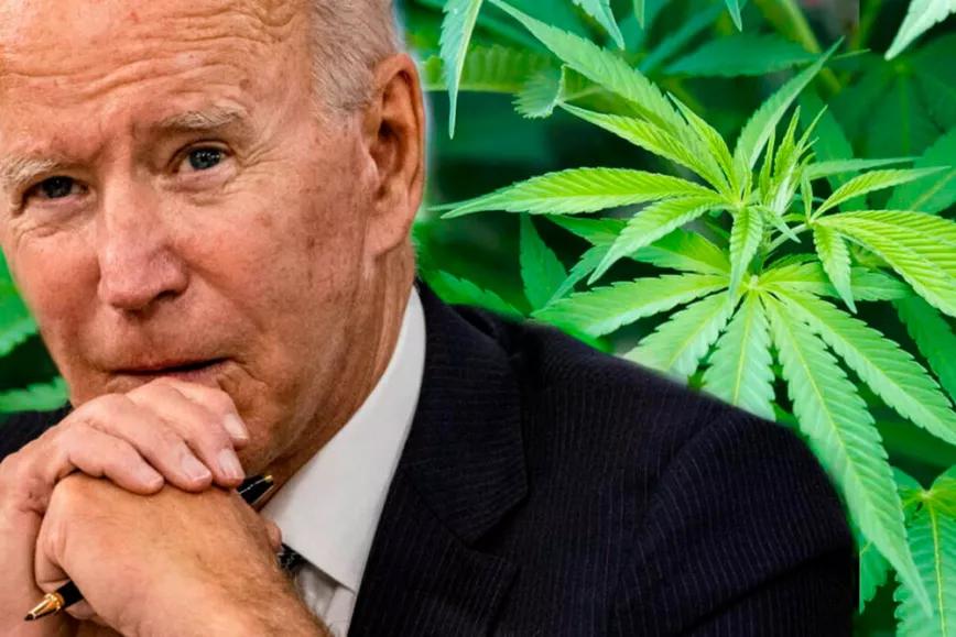 Joe Biden sigue inmóvil ante las políticas del cannabis 