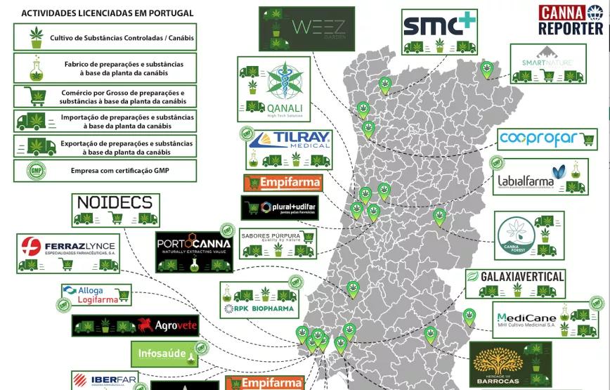 Portugal ya tiene 34 empresas con licencias de cannabis medicinal