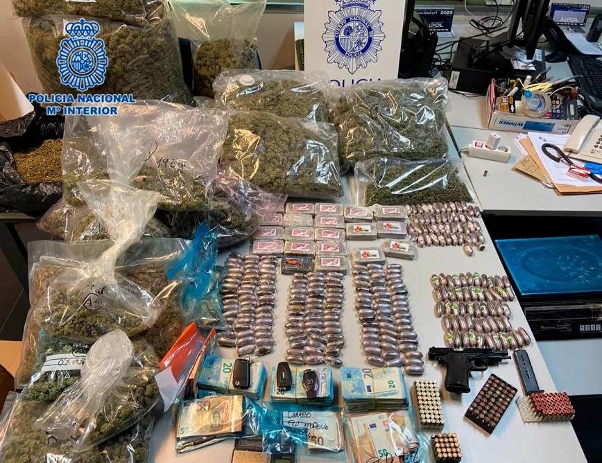 La policía interviene un falso club de cannabis en Cartagena 