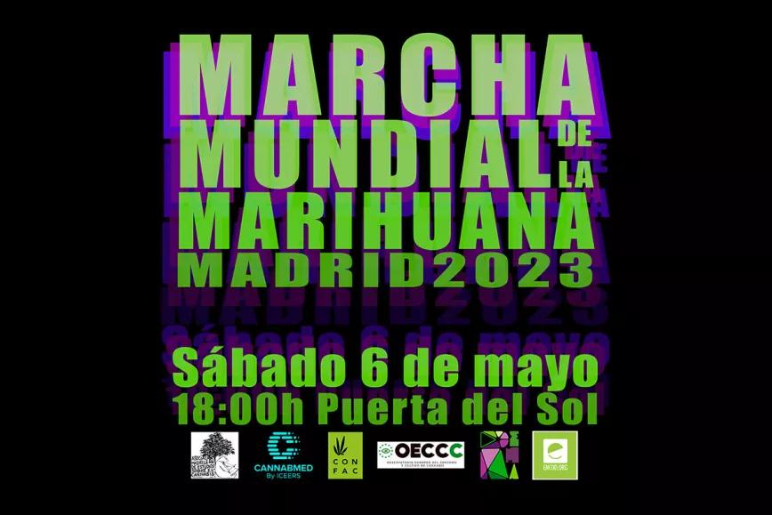 La Marcha Mundial de la Marihuana recorrerá Madrid este sábado
