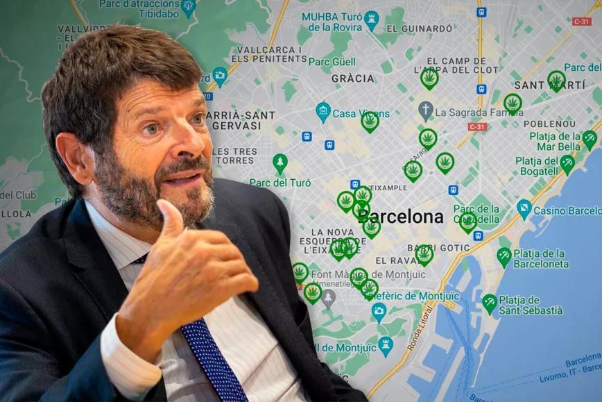 Barcelona declara la guerra a los clubs de cannabis