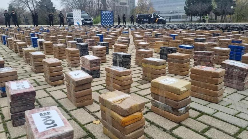 Incautan un cargamento de 8000 kilos de cocaína en Galicia 