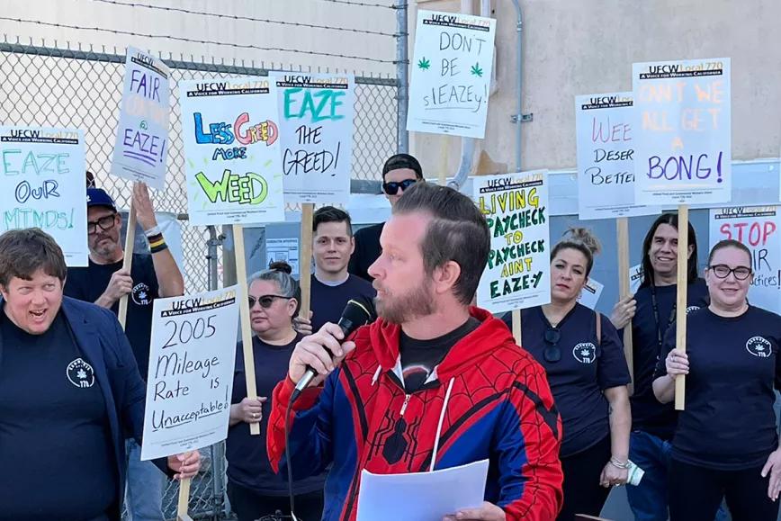 Repartidores de cannabis de California amenazan con una huelga el 4/20