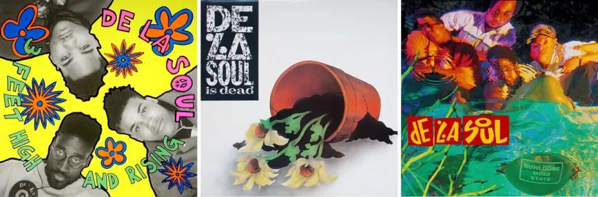 Los tres primeros discos de De La Soul