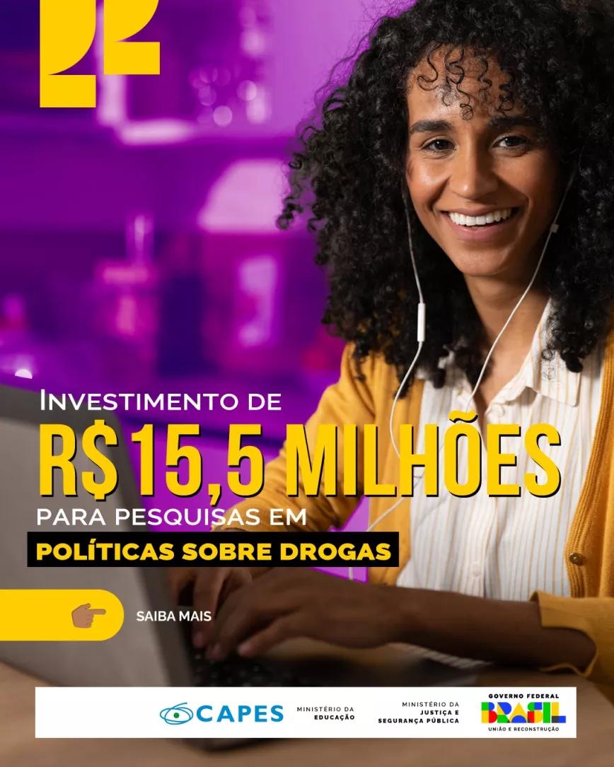 Brasil invertirá 1.9 millones de euros para investigar políticas públicas sobre drogas