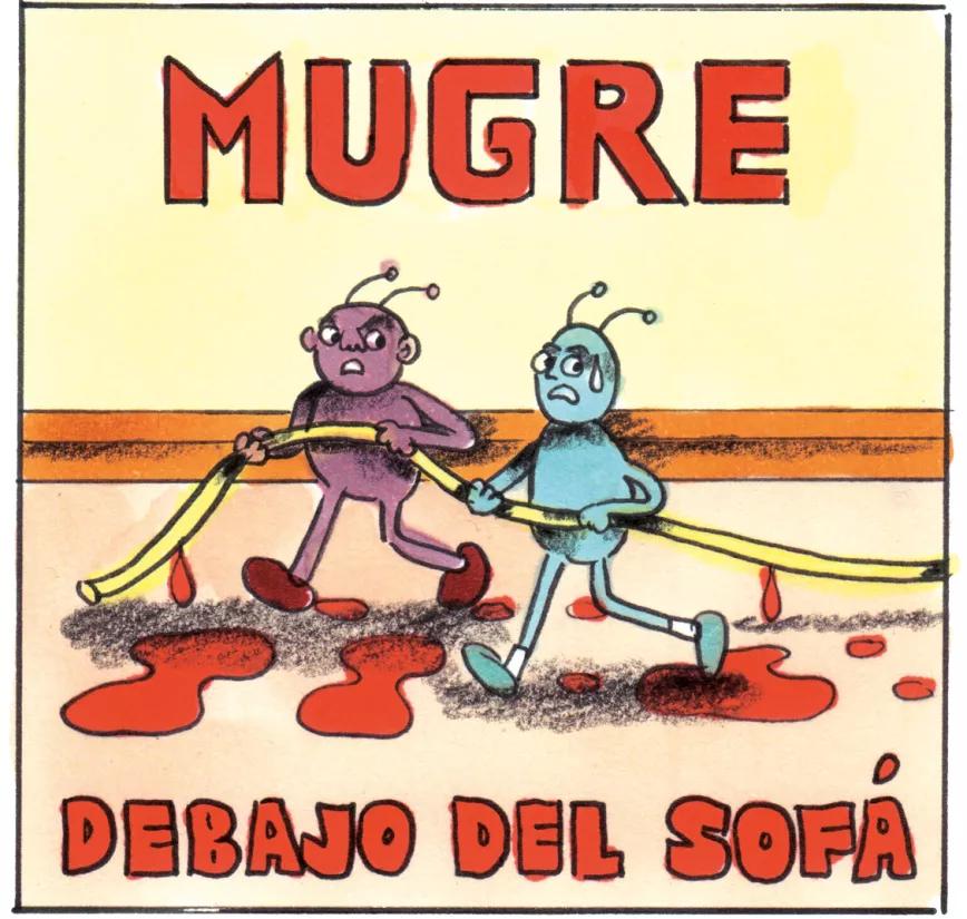 Mugre debajo del sofá 77