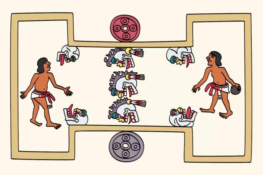 Encuentran plantas psicodélicas en el juego de pelota maya