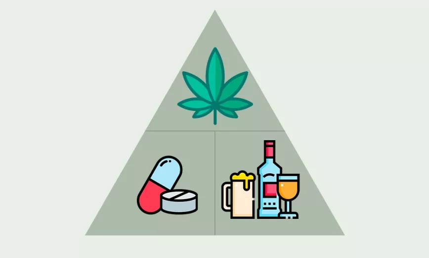 El consumo de cannabis genera menos daños pasivos que el alcohol y los opioides