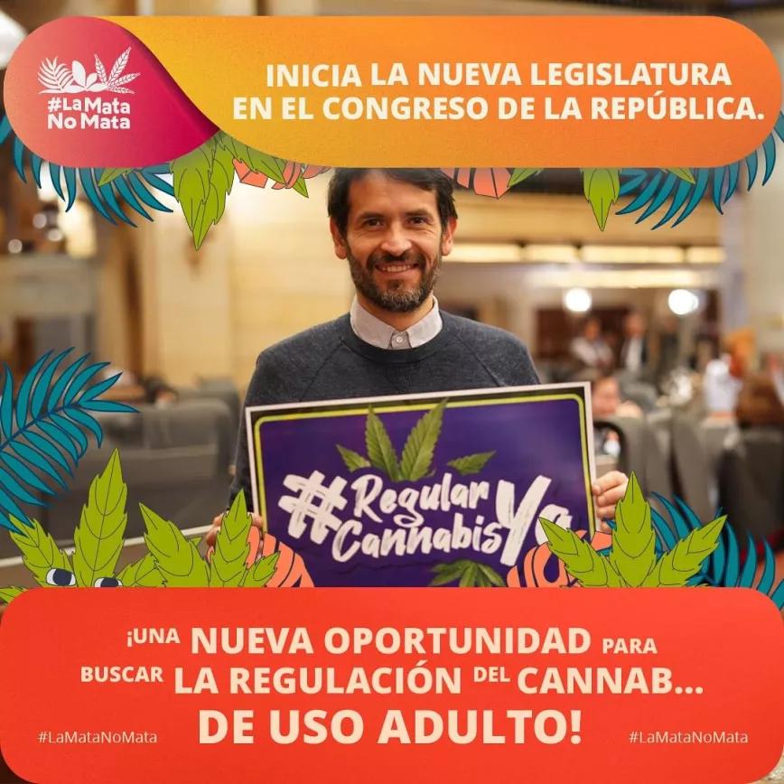 Diputados colombianos vuelven a presentar proyecto de ley para regular todos los usos del cannabis