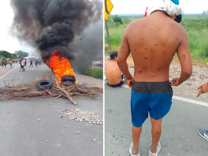 “Milei ya tiene su primer muerto” después de una brutal represión contra personas que transportan hojas de coca