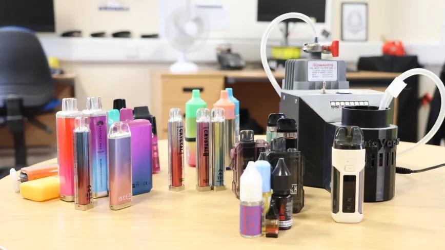 Hasta un 25% de los vapes incautados en Londres contenía cannabinoides sintéticos