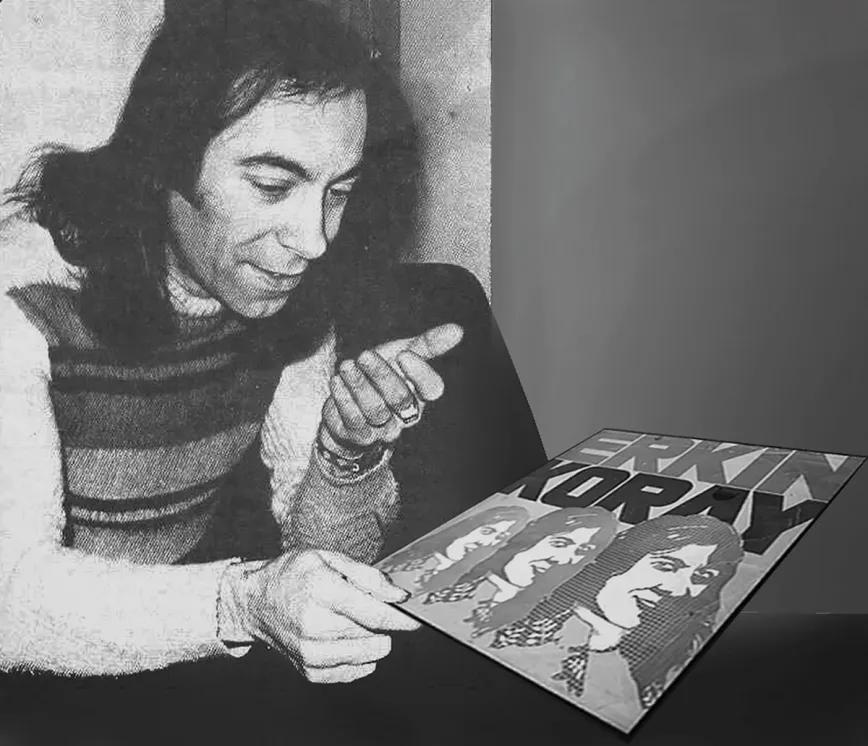 A Erkin Koray, se le llama popularmente Erkin Baba, “Erkin el padre”, porque es el pionero no solo del rock sino de la contracultura.