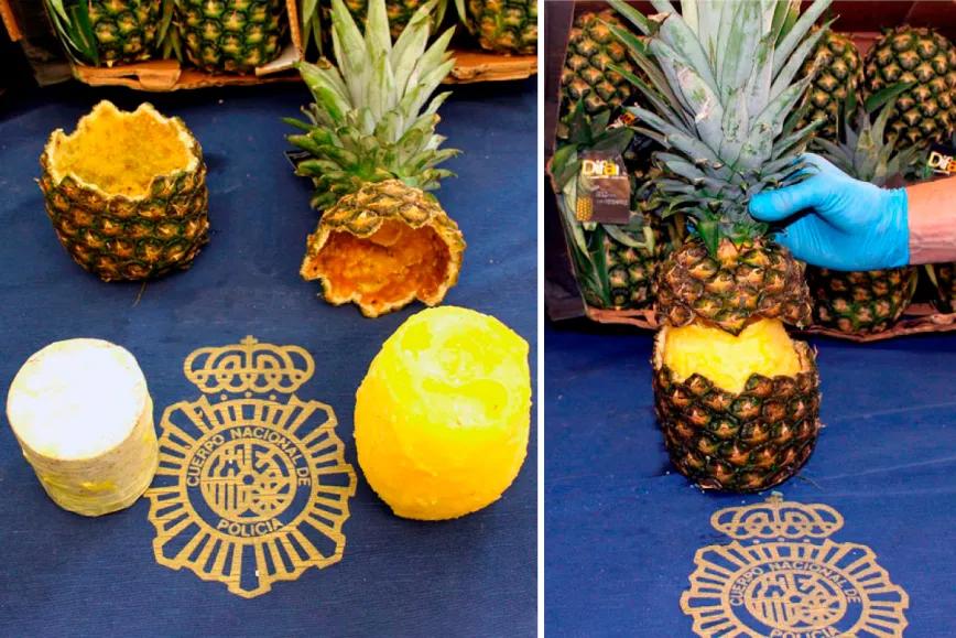 Algeciras incauta dos toneladas de cocaína entre piñas