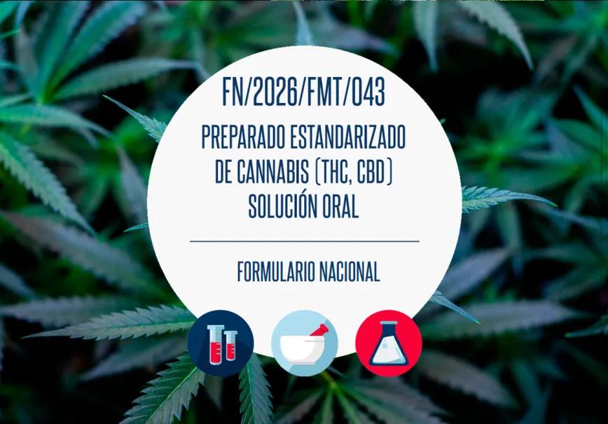Fórmulas magistrales de cannabis son incorporadas en el Formulario Nacional Español