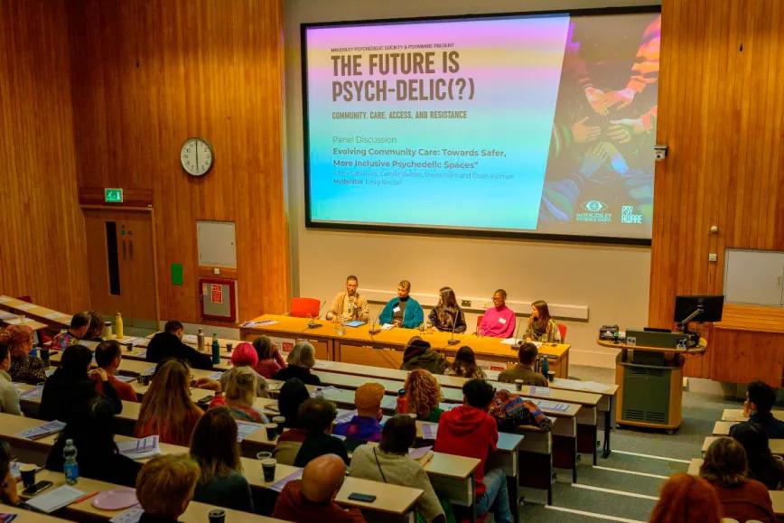 El evento, The Future is Psychedelic: Community, Care, Access, and Resistance, 