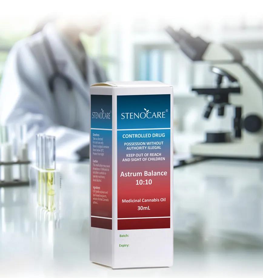 Stenocare presenta su aceite de cannabis medicinal al evaluador francés