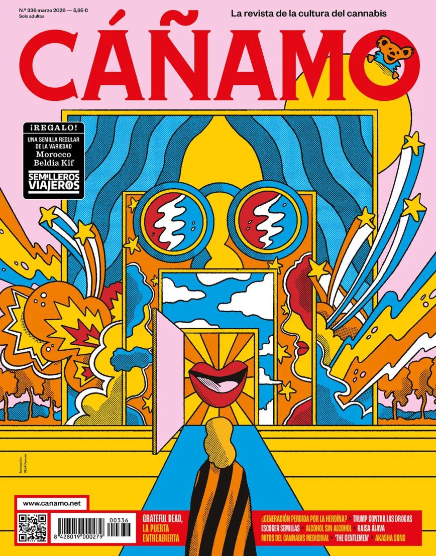 Cáñamo #336 (Marzo 2026) Portada de Abel Cuevas