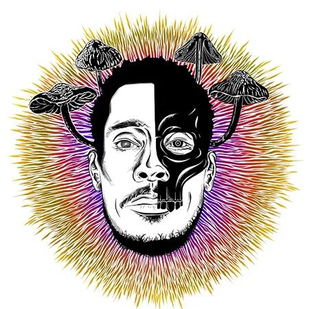 Darren Springer, también conocido como Darren Le Baron. Ilustración de Zyi Studios.