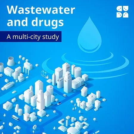 Análisis de aguas residuales y drogas: un estudio europeo realizado en varias ciudades.