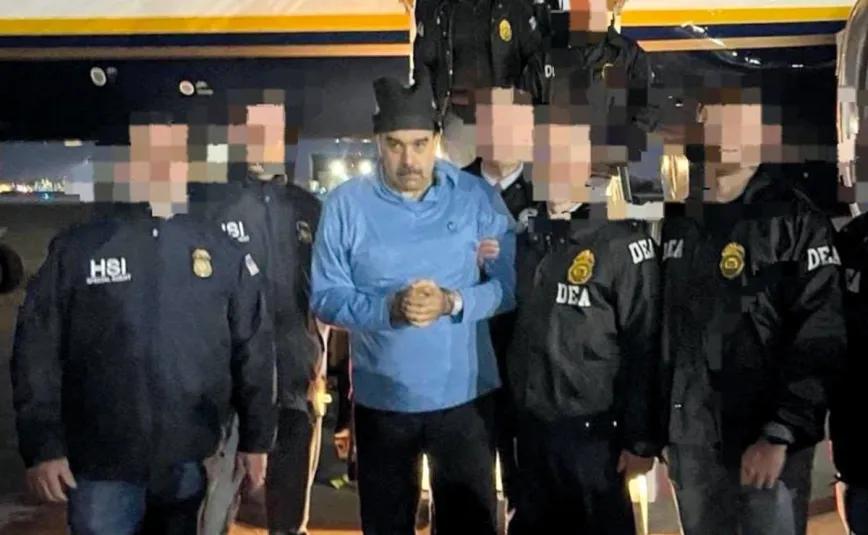 Nicolás Maduro detenido por la DEA.