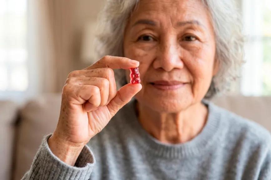 Los adultos mayores prefieren comestibles que combinen CBD y THC
