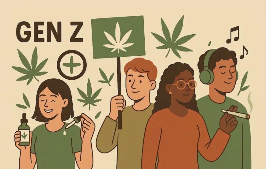 La generación Z declara un uso frecuente de cannabis