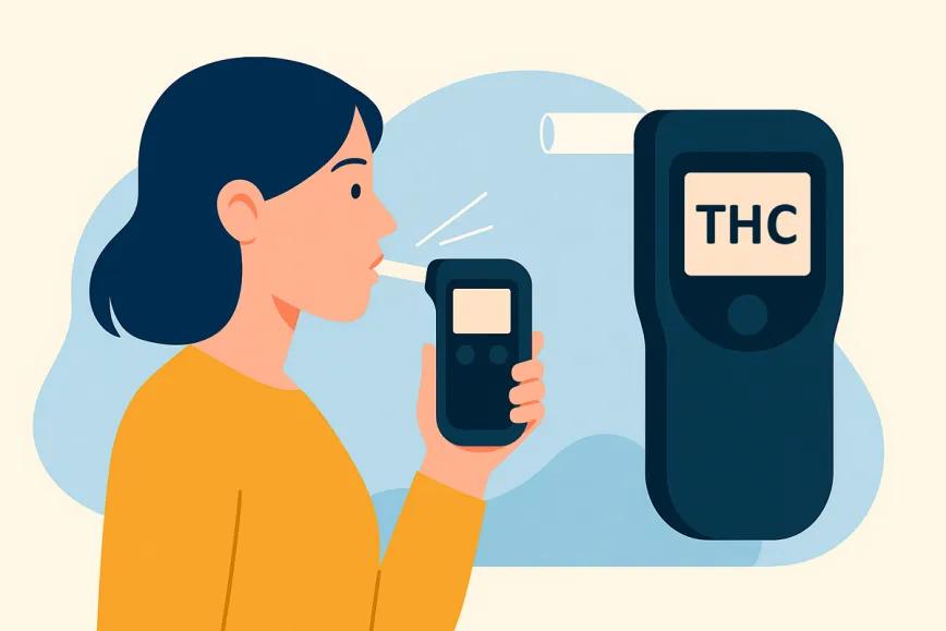 ¿Puede un test portátil detectar THC en el aliento?