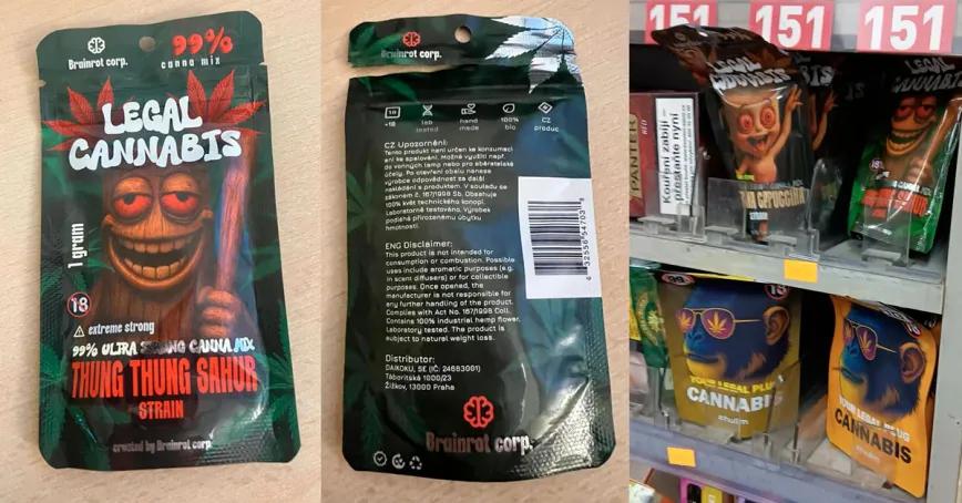 Productos que contienen los cannabinoides sintéticos MDMB-PINACA y MDMB-4en-PINACA relacionados con intoxicaciones en la República Checa, septiembre de 2025.