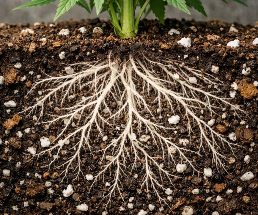 Una revisión explora el potencial médico de las raíces del cannabis