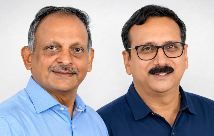 Jagadeesh Babu Rangisetty, director ejecutivo de Biophore, y K. Chandrasekhar, director ejecutivo de Leiutis Pharmaceuticals, cuyas empresas desarrollaron conjuntamente el nuevo fármaco de CBD. (Foto: Leiutis)