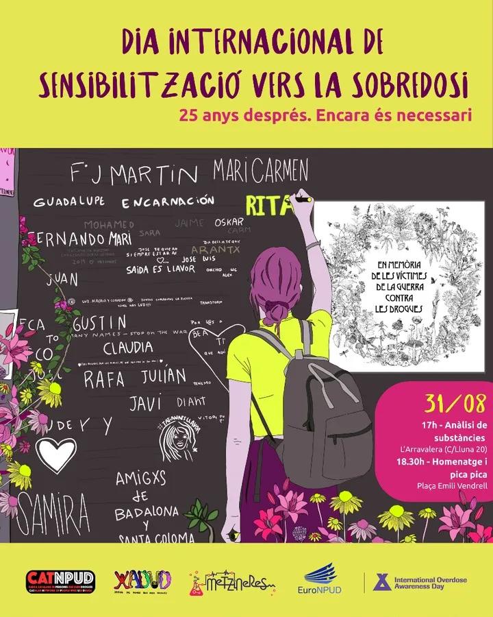  Día Internacional de Sensibilización sobre la Sobredosis