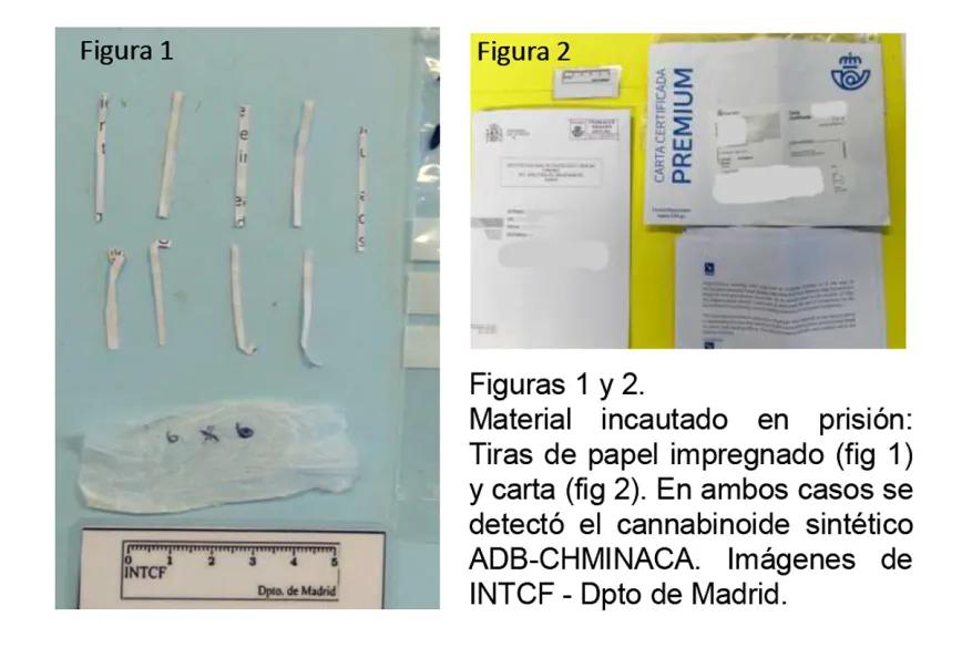 Sanidad identificó cuatro cannabinoides sintéticos incautados en prisiones de Madrid
