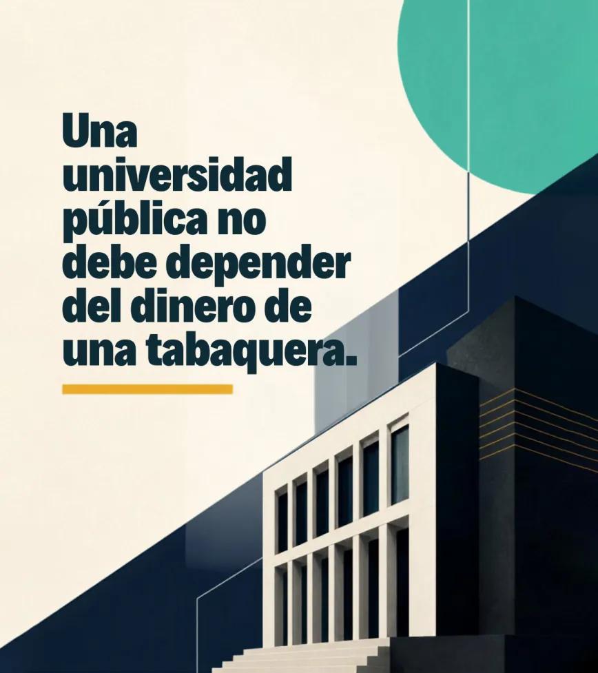 Piden a la Universidad de Extremadura romper con tabacalera